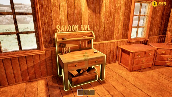 Игра Wild West Saloon Simulator, скриншот