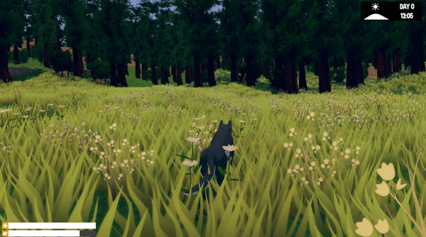 Игра Wild Wolf, скриншот