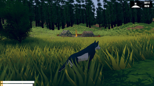 Игра Wild Wolf, скриншот