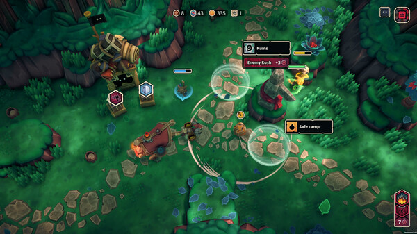 Игра Wild Woods, скриншот