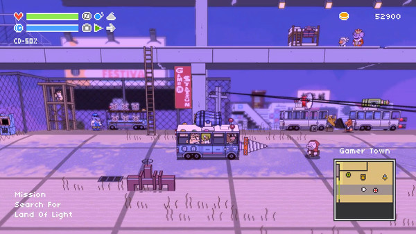 Игра Wildbus, скриншот