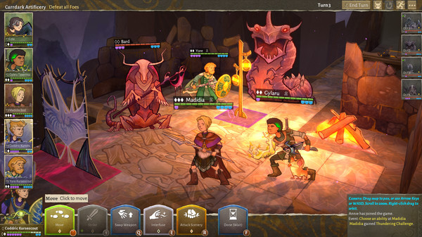 Игра Wildermyth, скриншот