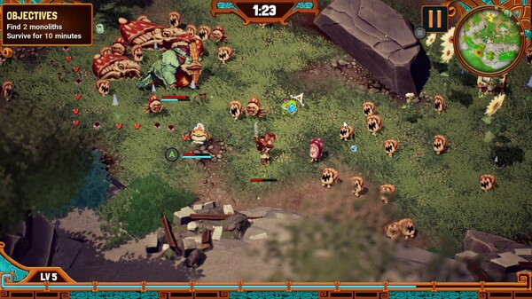 Игра Wildkeepers Rising, скриншот
