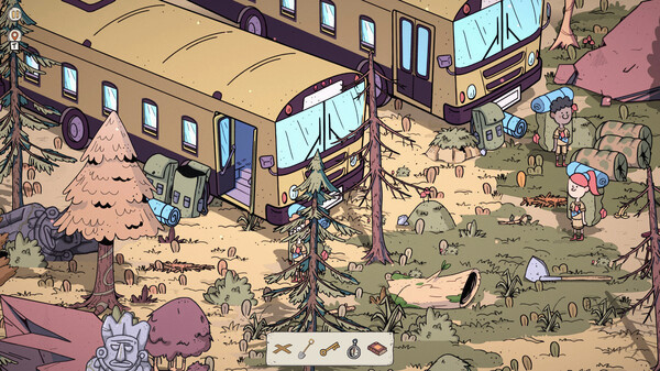 Игра Wind Peaks, скриншот