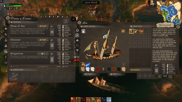 Игра Windward Horizon, скриншот