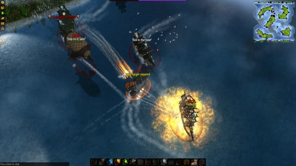 Игра Windward, скриншот