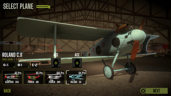 Игра Wings of Glory, скриншот