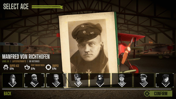 Игра Wings of Glory, скриншот