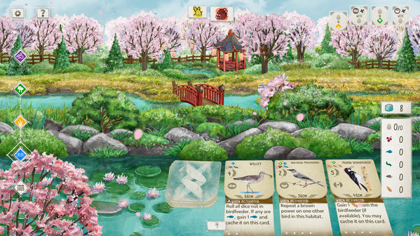 Игра WINGSPAN (КРЫЛЬЯ) - Декоративный набор «Времена года», скриншот