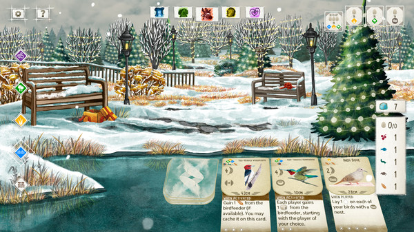 Игра WINGSPAN (КРЫЛЬЯ) - Декоративный набор «Времена года», скриншот