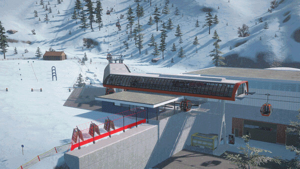 Игра Winter Resort Simulator 2 - Riedstein, скриншот