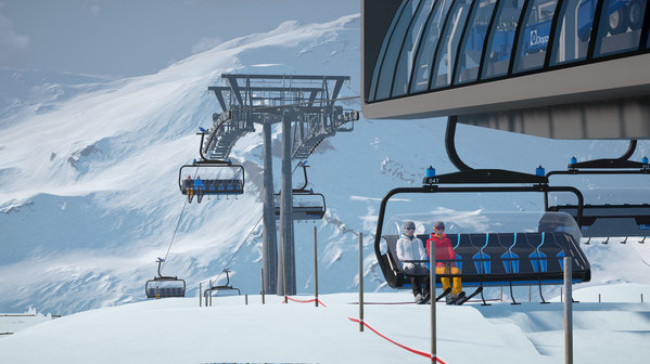 Игра Winter Resort Simulator 2, скриншот