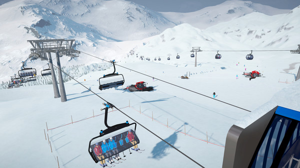 Игра Winter Resort Simulator 2, скриншот