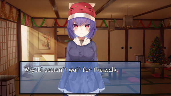 Игра Winter With You, скриншот