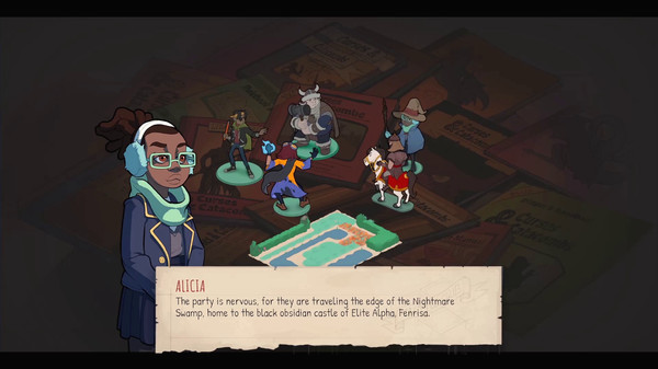 Игра Wintermoor Tactics Club, скриншот