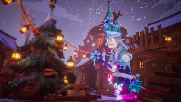 Игра Witch It - Winterdream Witch Skin Pack, скриншот