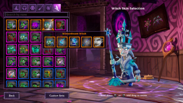 Игра Witch It - Winterdream Witch Skin Pack, скриншот