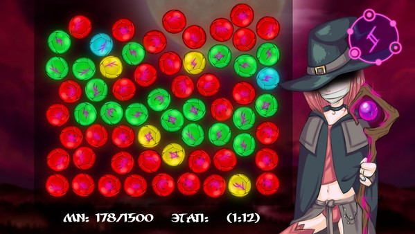 Игра Witch Stone, скриншот