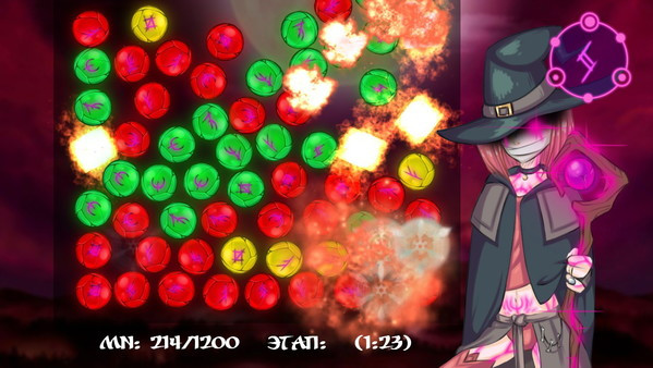 Игра Witch Stone, скриншот