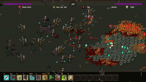 Игра Witchcraft Survivors, скриншот