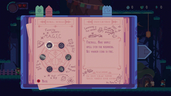 Игра Witchcrafty, скриншот