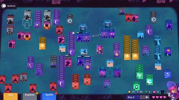 Игра WitchHand, скриншот