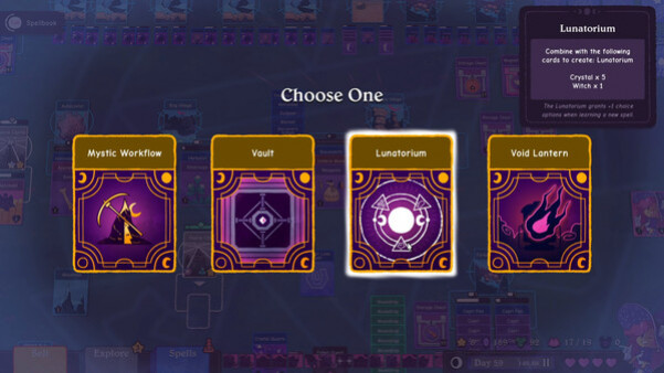 Игра WitchHand, скриншот