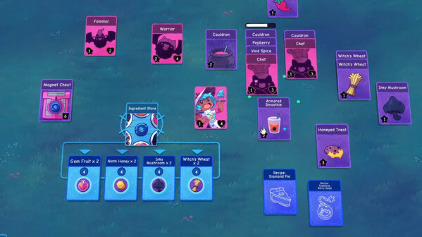Игра WitchHand, скриншот