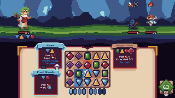 Игра Witching Stone, скриншот
