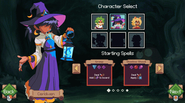 Игра Witching Stone, скриншот