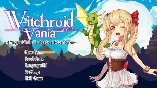 Игра Witchroid Vania: A Magical Girl’s Fantastical Adventures, скриншот