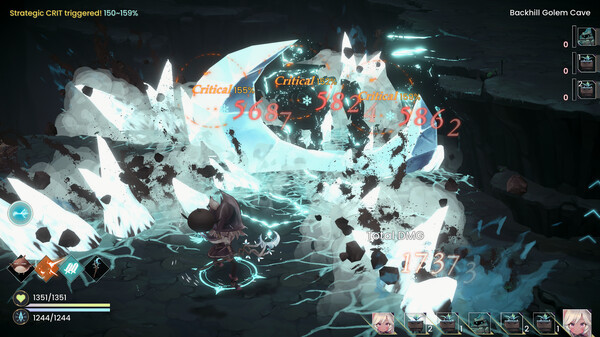 Игра WitchSpring R, скриншот