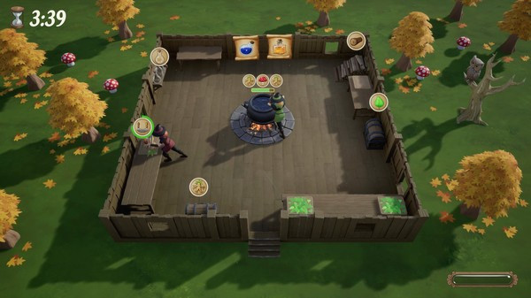 Игра Witchtastic, скриншот