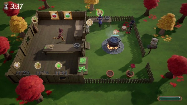 Игра Witchtastic, скриншот