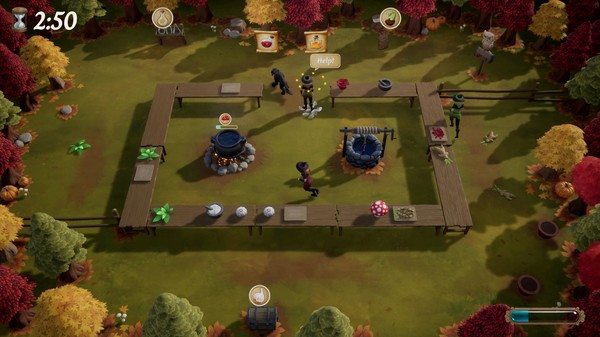 Игра Witchtastic, скриншот