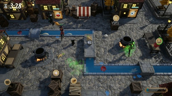 Игра Witchtastic, скриншот