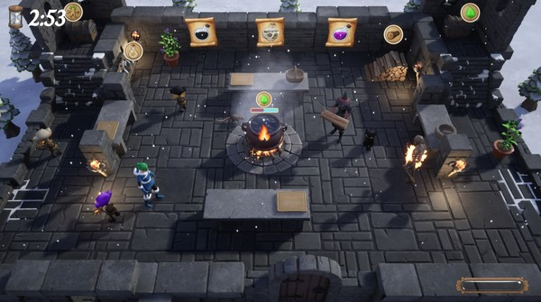 Игра Witchtastic, скриншот