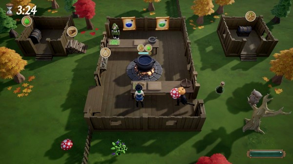 Игра Witchtastic, скриншот