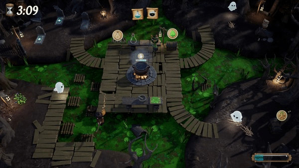 Игра Witchtastic, скриншот