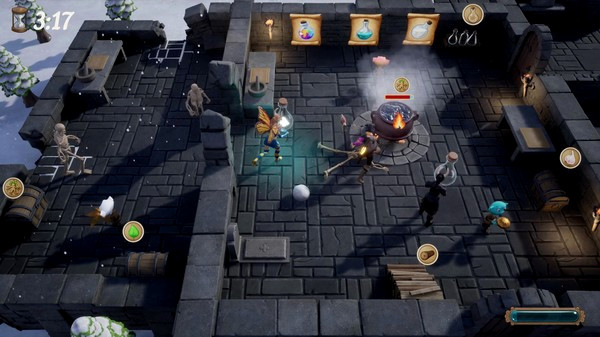 Игра Witchtastic, скриншот