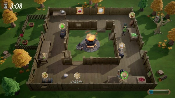 Игра Witchtastic, скриншот