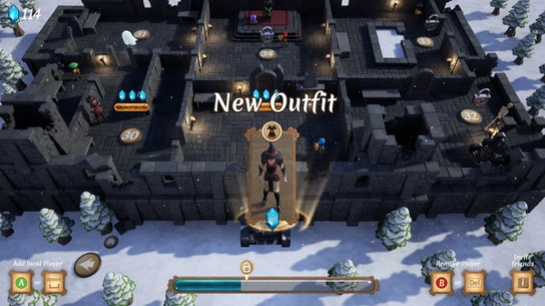 Игра Witchtastic, скриншот