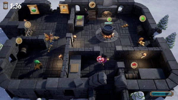 Игра Witchtastic, скриншот