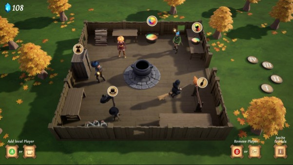 Игра Witchtastic, скриншот