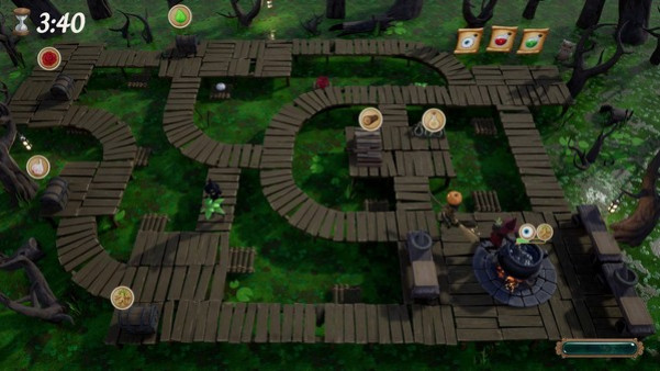 Игра Witchtastic, скриншот
