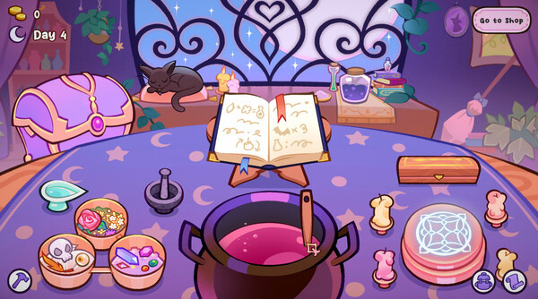 Игра Witchy Business, скриншот
