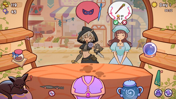 Игра Witchy Business, скриншот