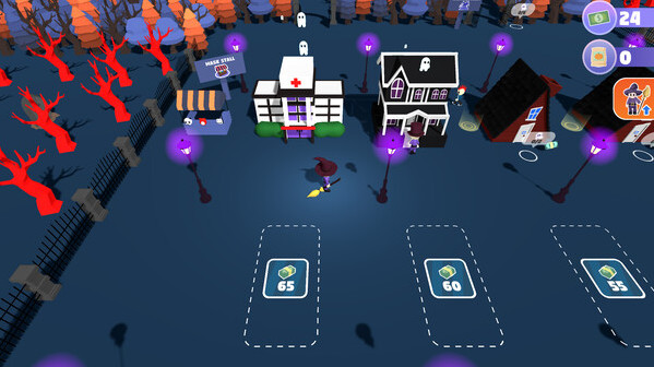 Игра Witchy Wonderland, скриншот