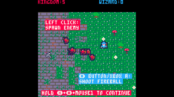 Игра Wiz vs. Kingdom, скриншот