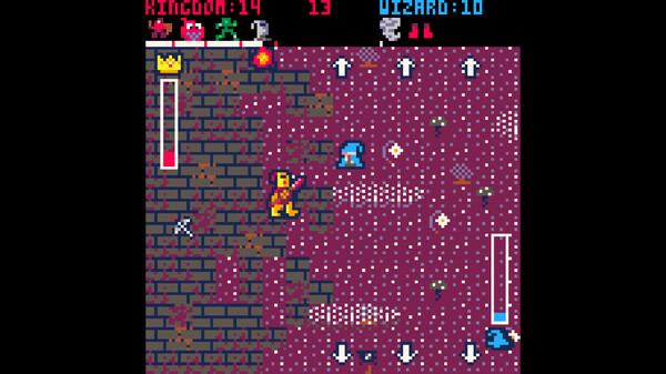 Игра Wiz vs. Kingdom, скриншот
